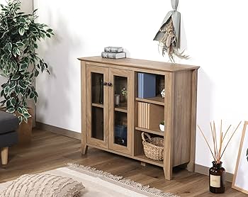 Amazon.co.jp: 不二貿易 サイドボード リビング収納 幅96.5×奥行29×高